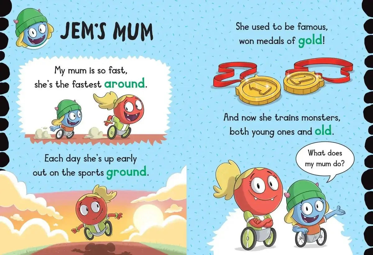 Sally Rippin - School of Monsters - Jobs and Places and Happy Faces - Peninsula Records & Books - Book