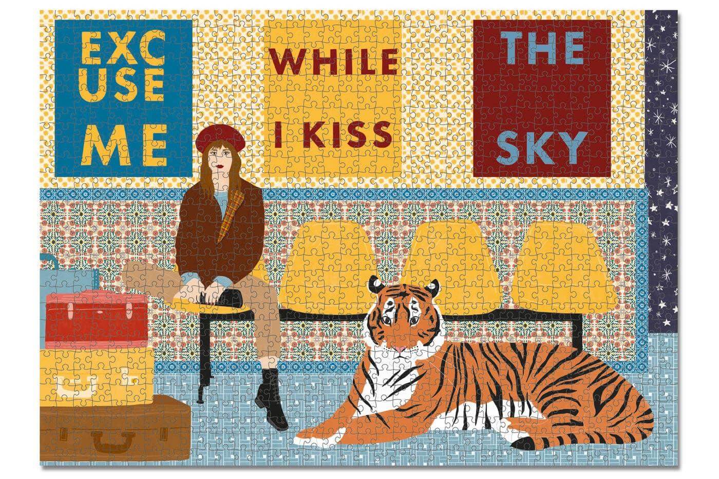 1000 Piece Jigsaw Puzzle - The Hendrix Edition - Peninsula Records & Books - Jigsaw Puzzle