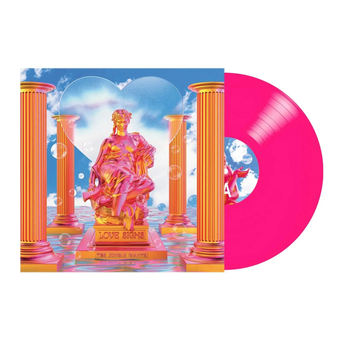 The Jungle Giants - Love Signs (Neon Pink Vinyl) - Peninsula Records & Books - Vinyl Record