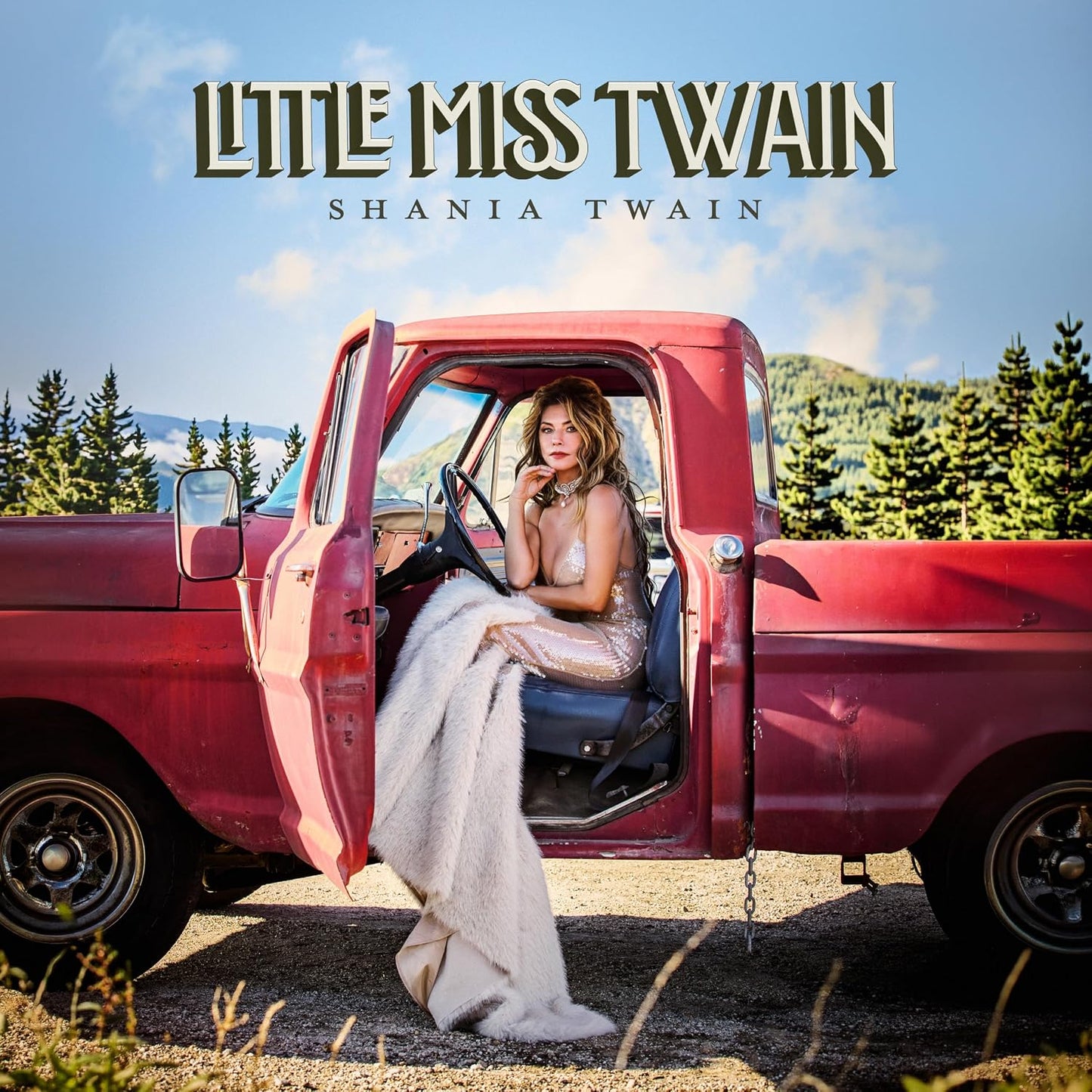 Shania Twain - Little Miss Twain Rosie Red vinyl LP back cover