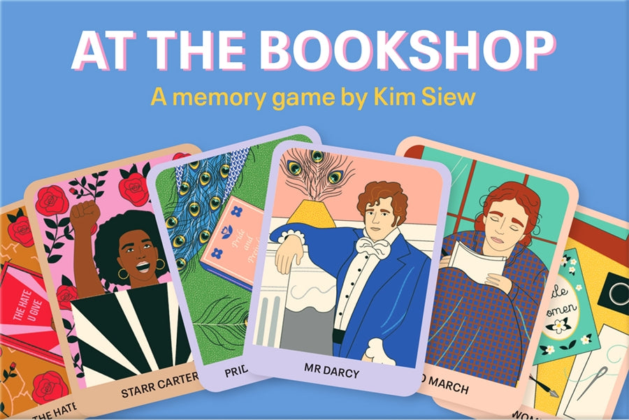 At the Bookshop – literary matching card game