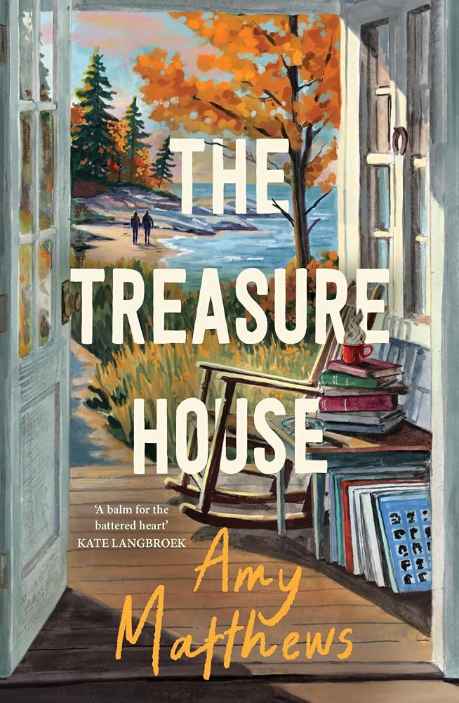 The Treasure House by Amy Matthews, paperback women's fiction novel.