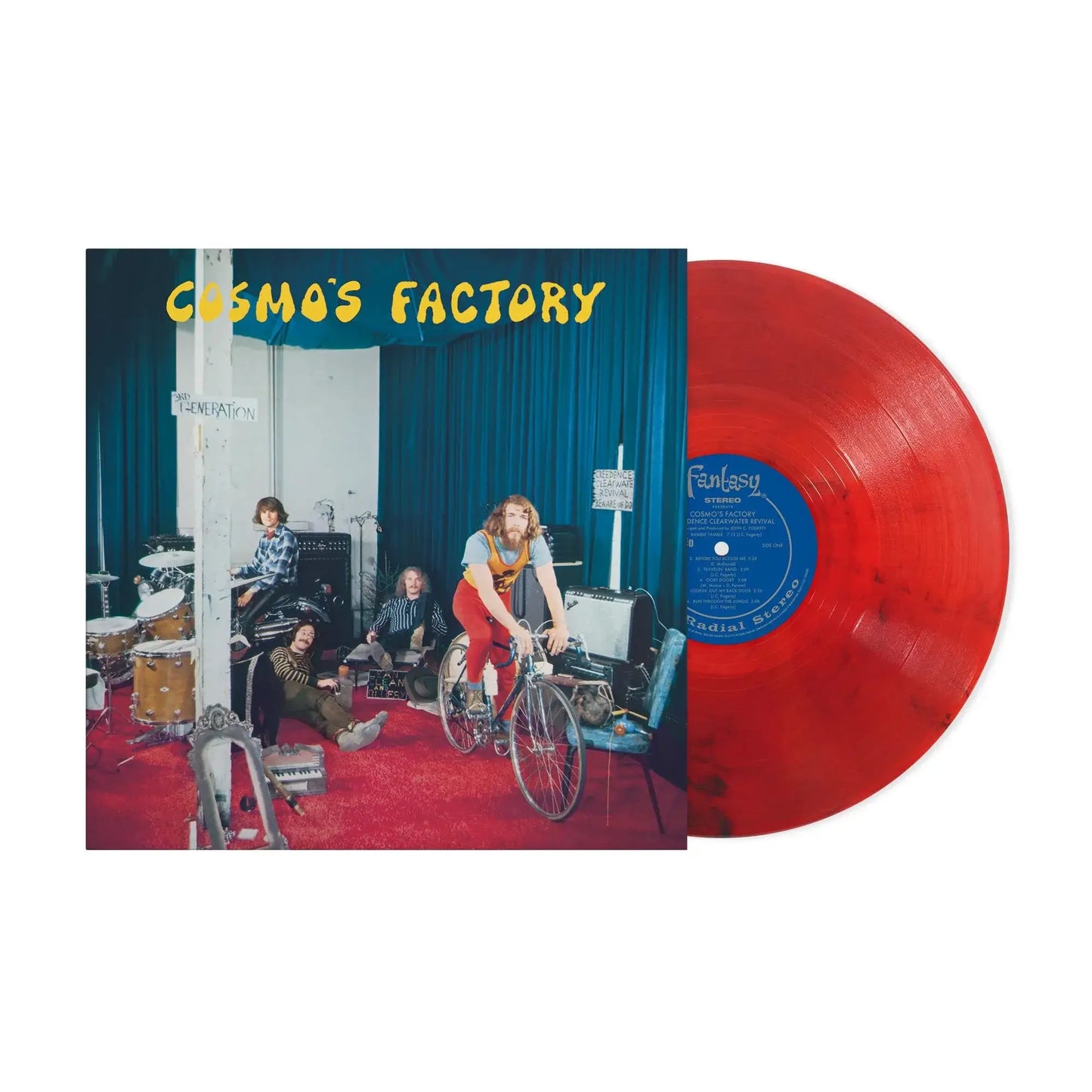 Creedence Clearwater Revival - Cosmo's Factory (Red Smoke Vinyl LP) - Peninsula Records & Books - Vinyl Record