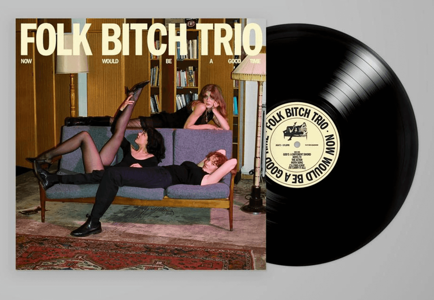 Folk Bitch Trio - Now Would Be a Good Time Vinyl LP