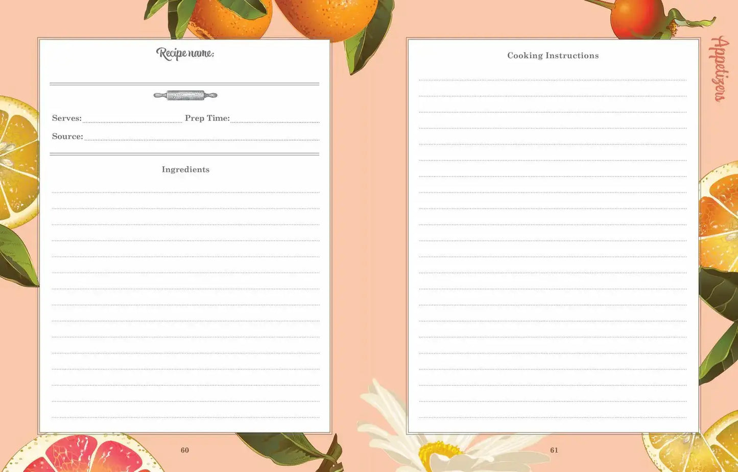 Our Family Recipes - Collect and record your family favourites - Peninsula Records & Books - Journal