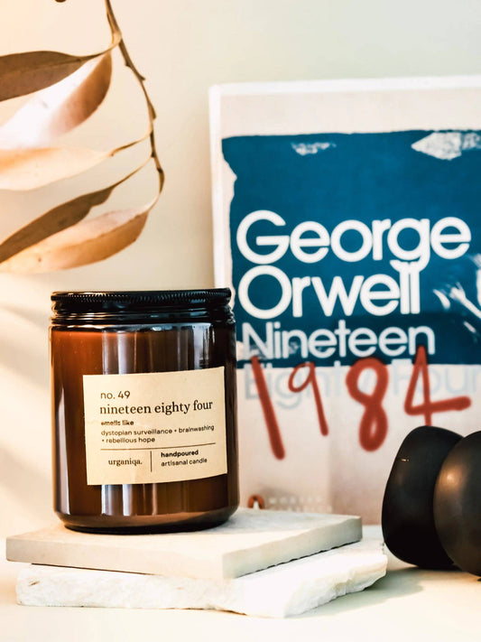 Nineteen Eighty Four Bookish Literary-inspired Soy Candle