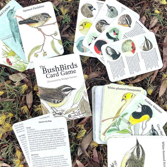 The Bush Birds - Card Game - Peninsula Records & Books - Card Game