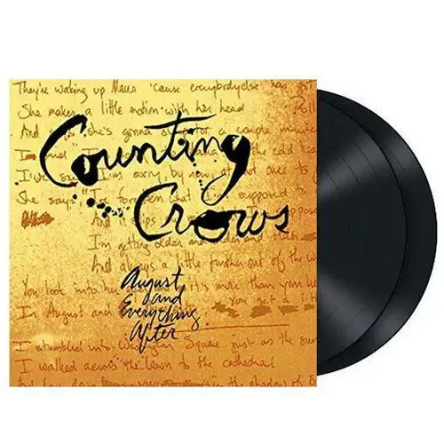 Counting Crows – August and Everything After 2LP vinyl product photo showing sleeve and two black records.