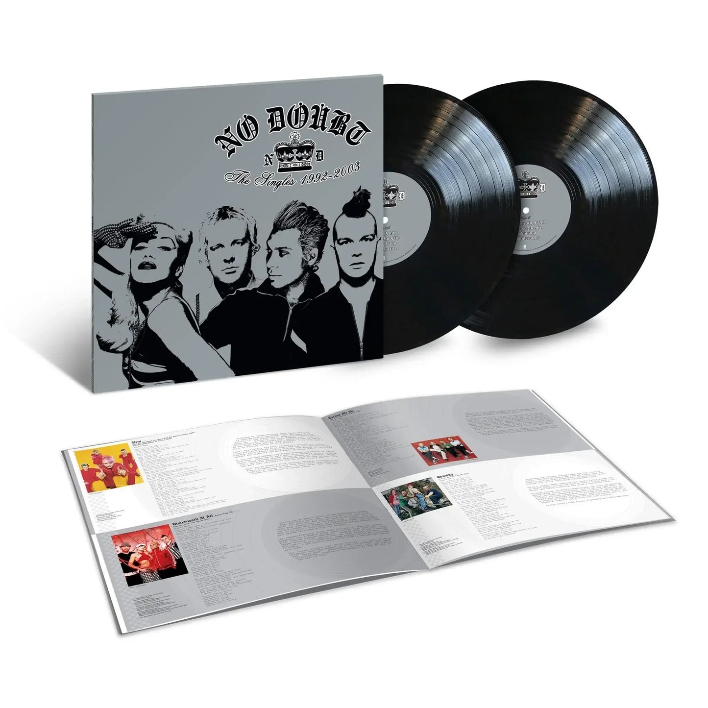 No Doubt - The Singles 1992 - 2003 (Black/Silver Vinyl 2LP) - Peninsula Records & Books - Vinyl Record