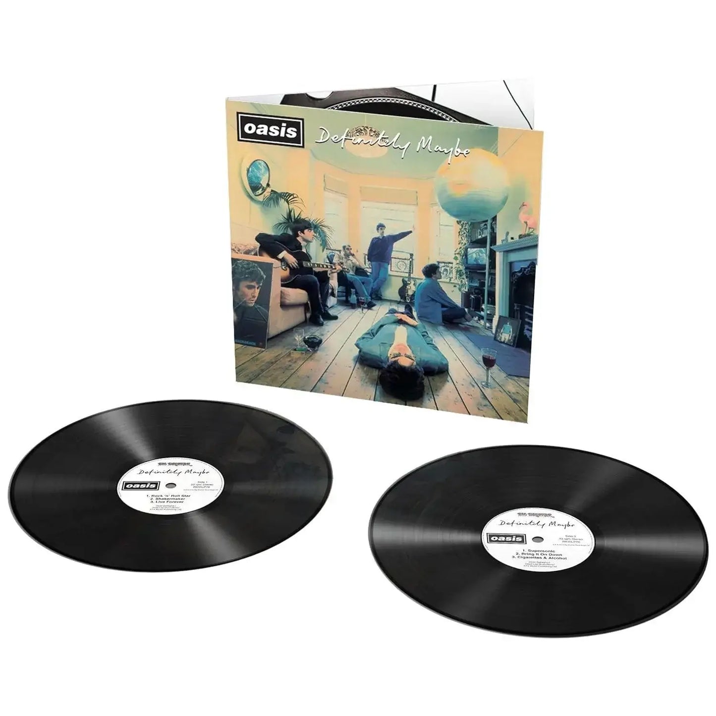 Oasis - Definitely Maybe - Vinyl LP - Peninsula Records & Books - Vinyl Record