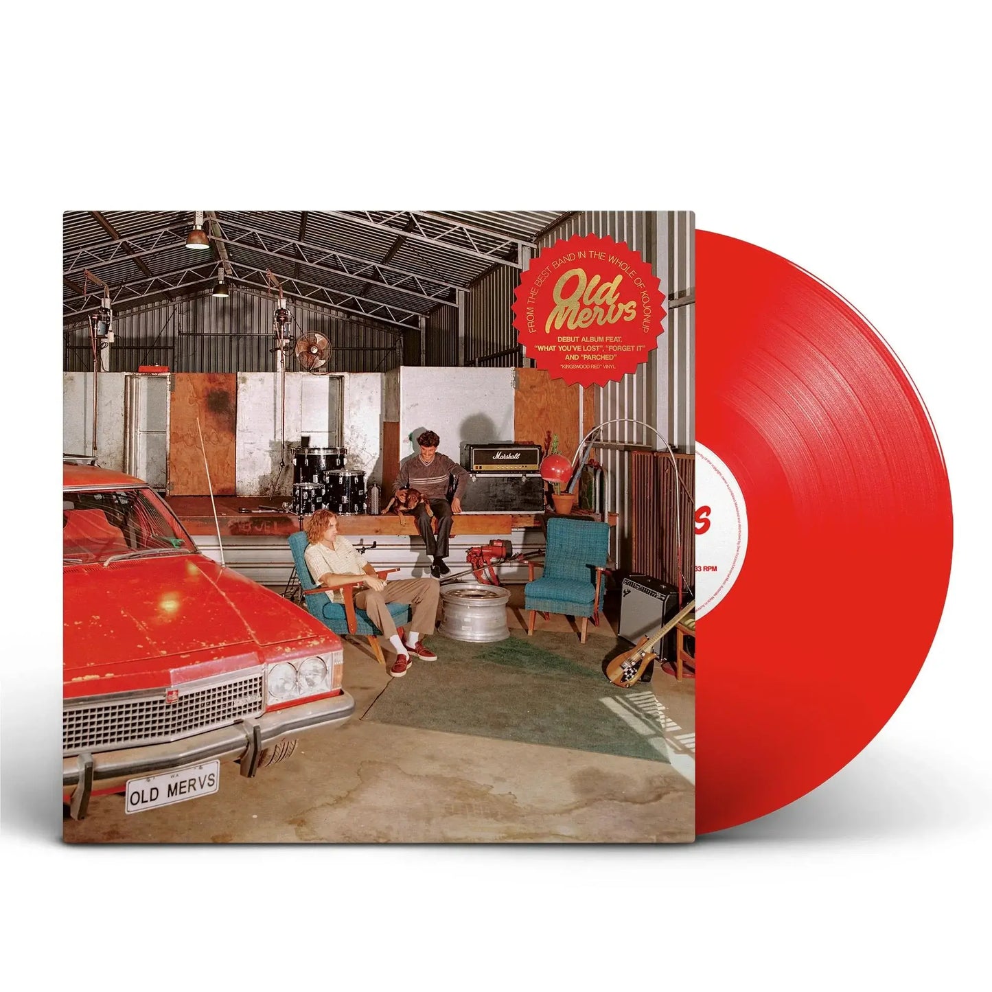 Old Mervs - Old Mervs (Red LP) - Peninsula Records & Books - Vinyl Record
