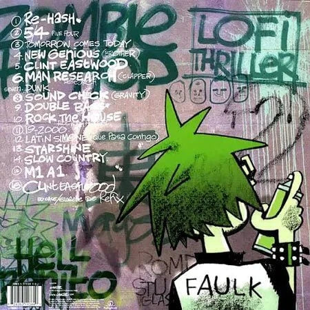 Gorillaz - Self Titled. - Vinyl 2LP - Peninsula Records & Books - Vinyl Record