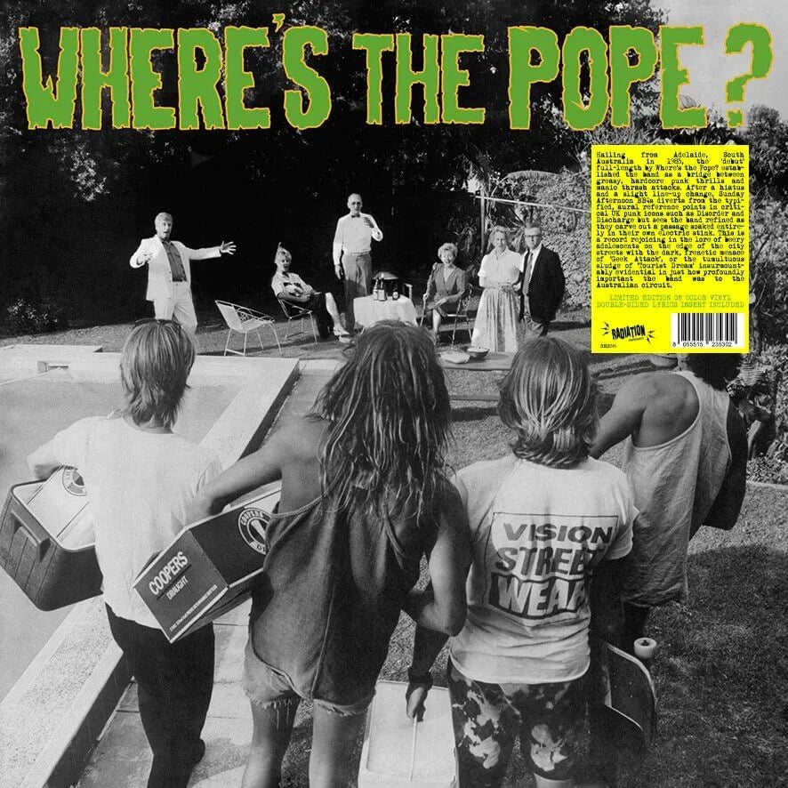 Wheres the Pope - Sunday Afternoon BBQ's - Vinyl LP - Peninsula Records & Books - Vinyl Record