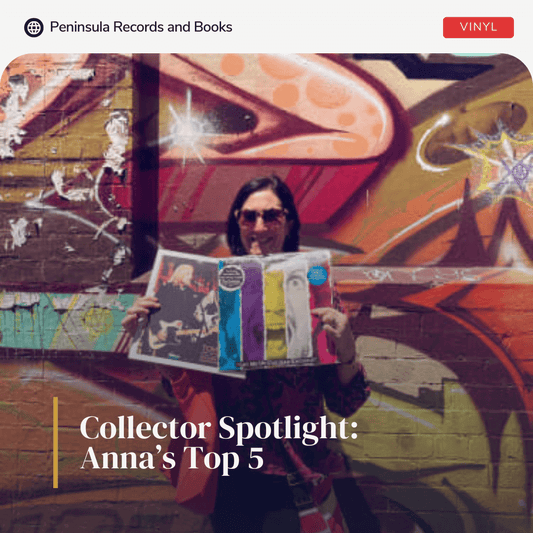 Collector Feature: Crates & Concerts with @anna_downunder - Peninsula Records & Books