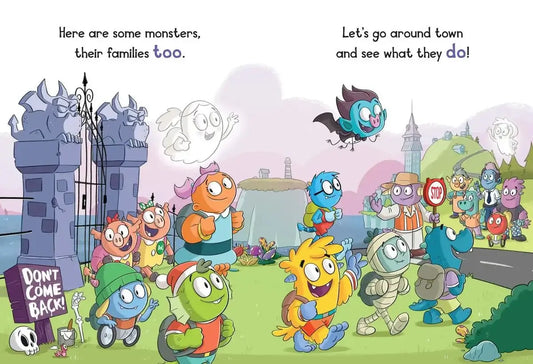 Sally Rippin - School of Monsters - Jobs and Places and Happy Faces - Peninsula Records & Books - Book
