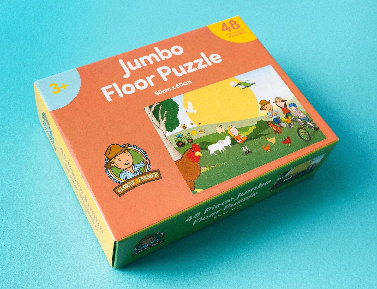 George the Farmer 48 Piece Jumbo Floor Puzzle