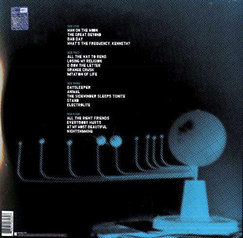R.E.M. - In Time The Best of R.E.M. 1988-2003 2LP back cover