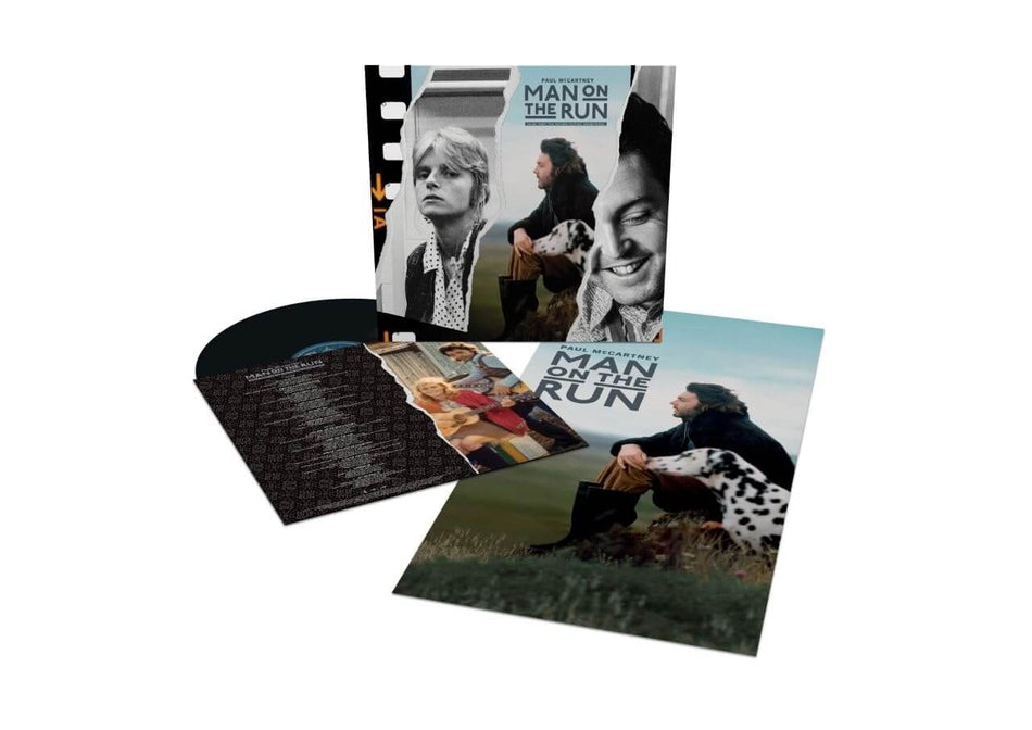 Paul McCartney and Wings - Man on the Run included pull-out poster