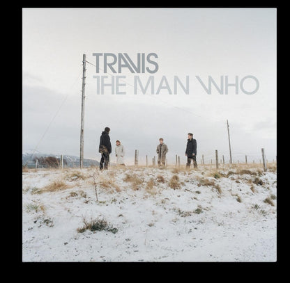 Travis - The Man Who Limited White Vinyl LP front sleeve