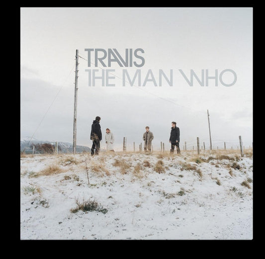Travis - The Man Who Limited White Vinyl LP front sleeve