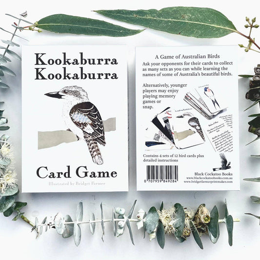 Kookaburra Kookaburra Card Game – Learn and Play with Australian Birds Description: - Peninsula Records & Books - Card Game