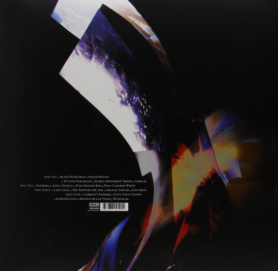 Cocteau Twins - Stars and Topsoil 2LP back cover