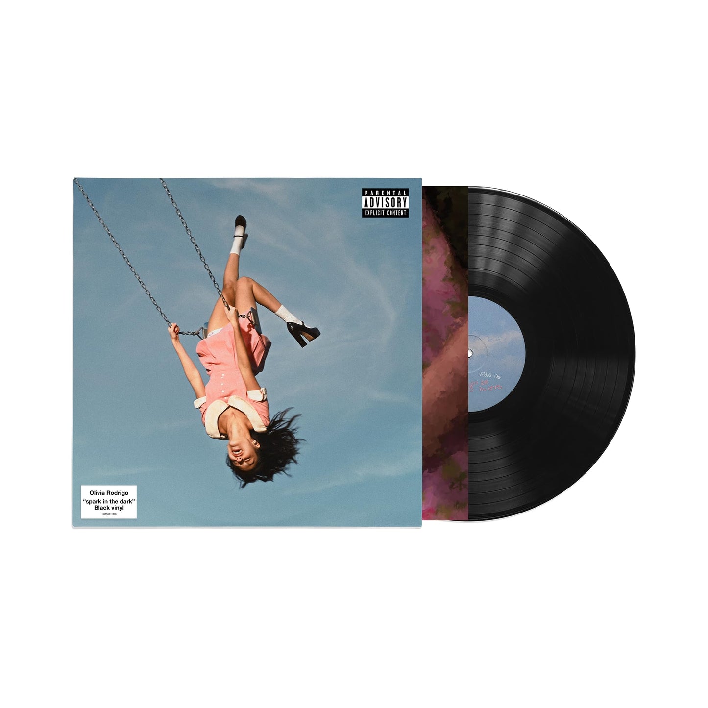 Olivia Rodrigo - you seem pretty sad for a girl so in love spark in the dark black vinyl LP album cover