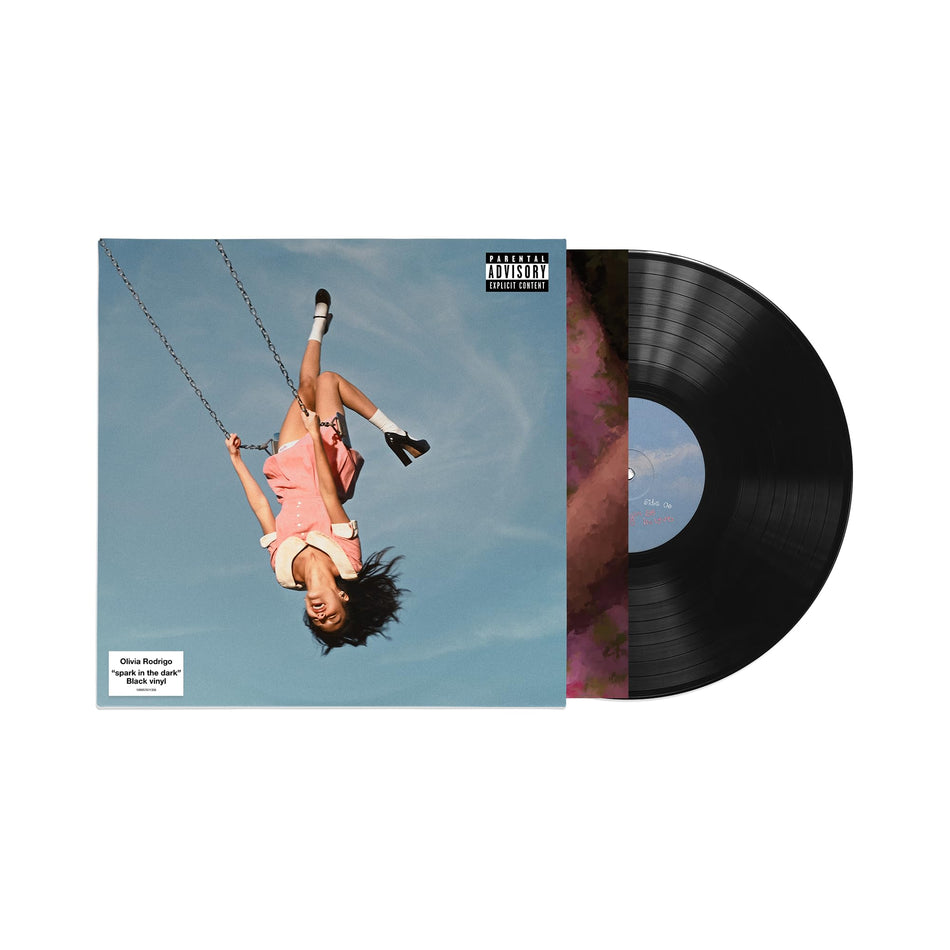Olivia Rodrigo - you seem pretty sad for a girl so in love spark in the dark black vinyl LP album cover