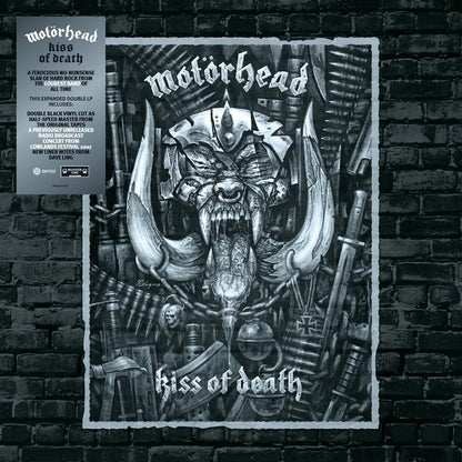 Motörhead - Kiss of Death 20th Anniversary Half-Speed 2LP front sleeve