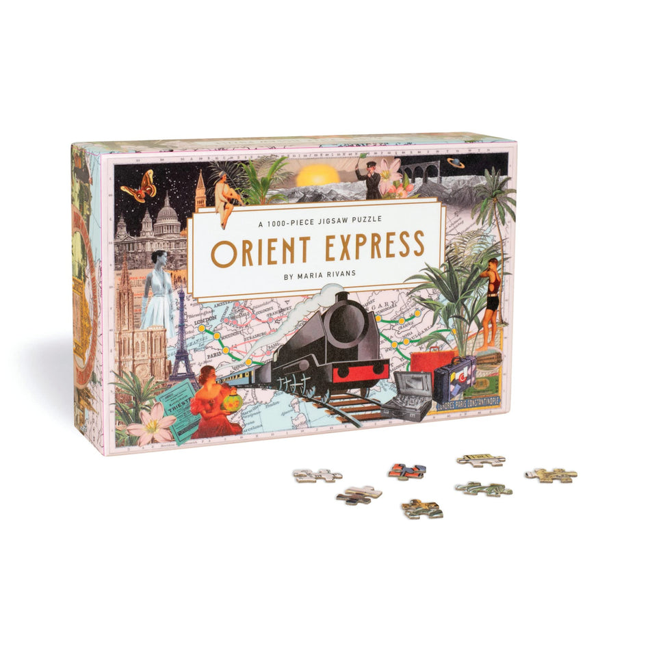 Orient Express: A 1000-piece Jigsaw Puzzle by 