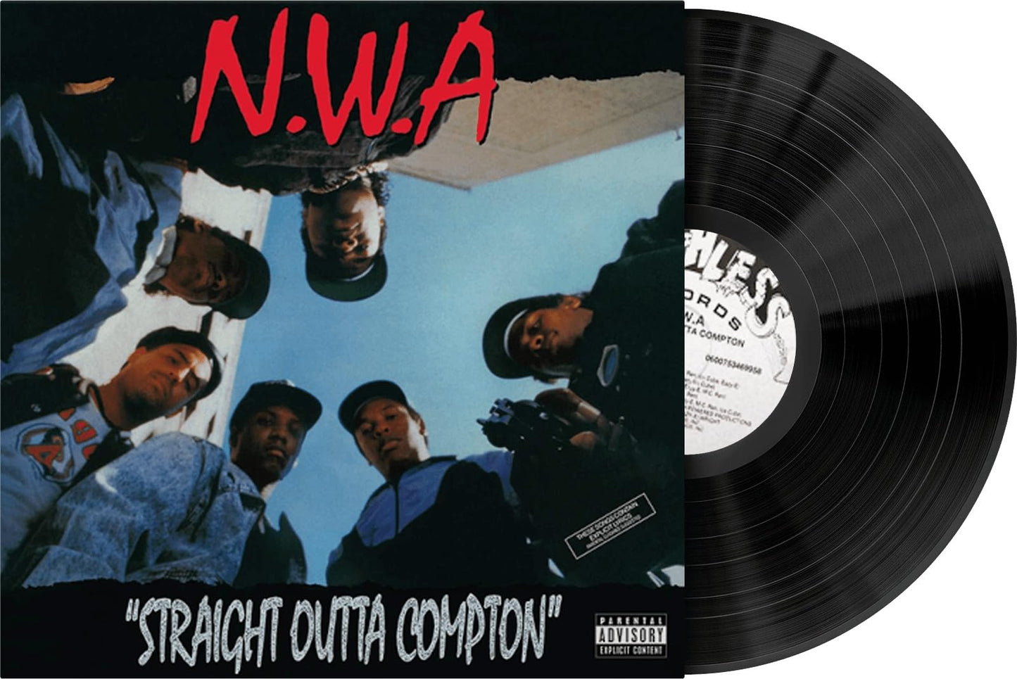 N.W.A. - Straight Outta Compton 180g vinyl LP album cover