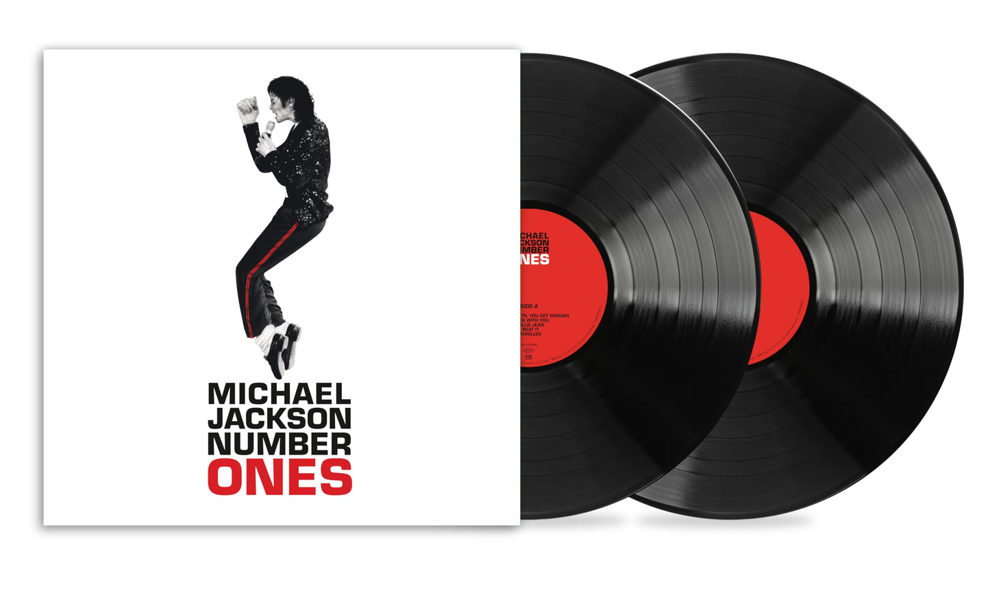 Michael Jackson - Number Ones 2LP album cover