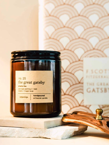 The Great Gatsby Bookish Literary-inspired Scented Candle