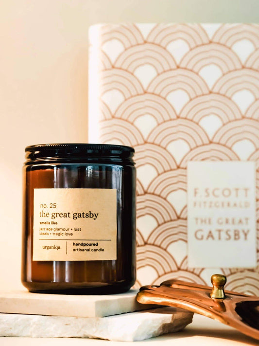 The Great Gatsby Bookish Literary-inspired Scented Candle