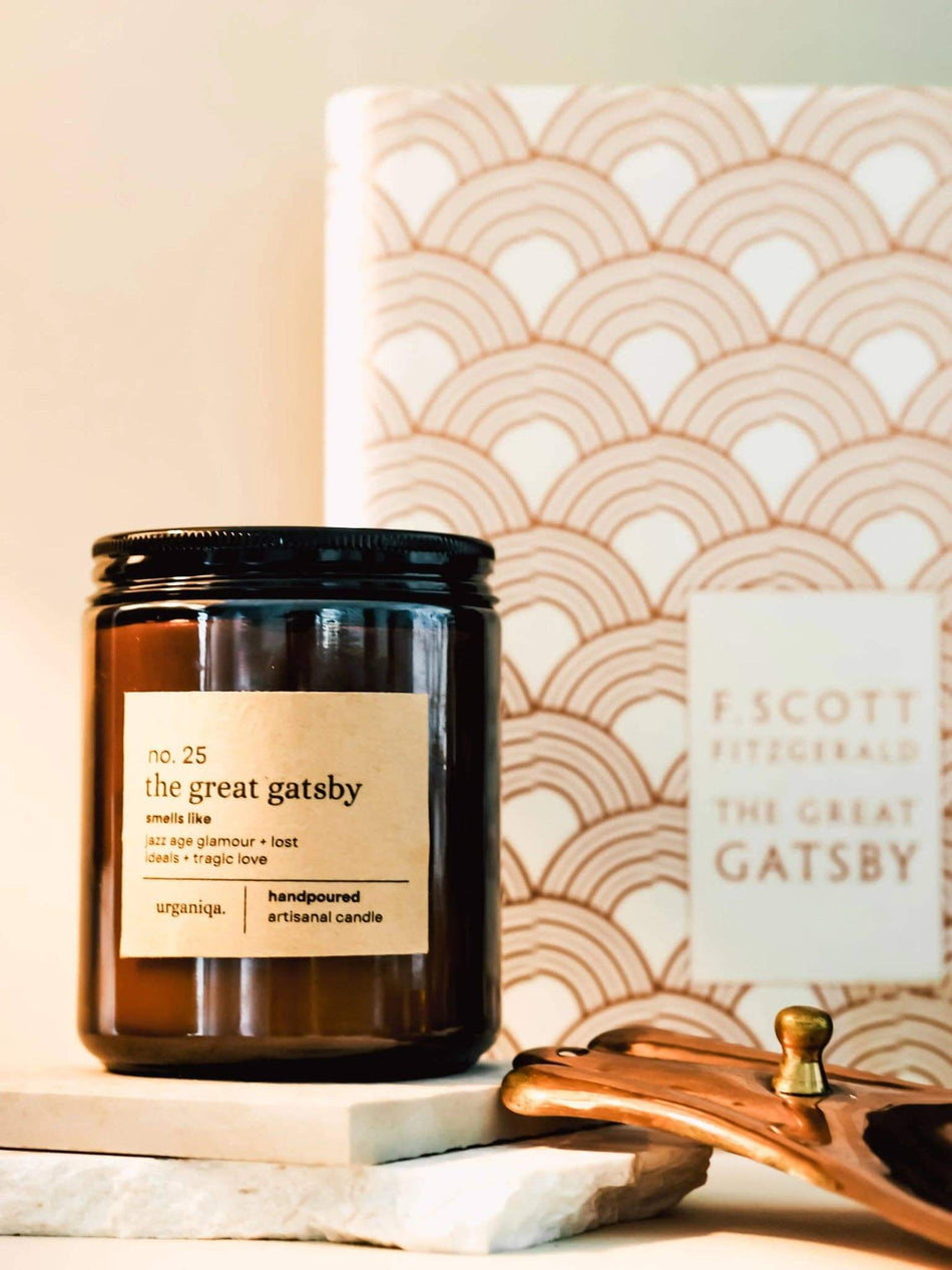 The Great Gatsby Bookish Literary-inspired Scented Candle