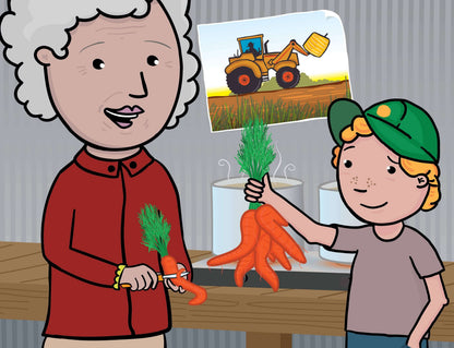 George the Farmer Vegetable Orchestra Picture Book