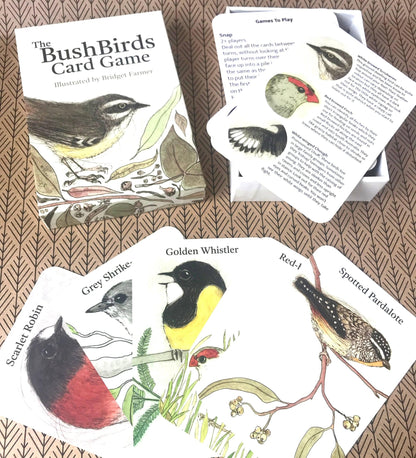 The Bush Birds - Card Game - Peninsula Records & Books - Card Game