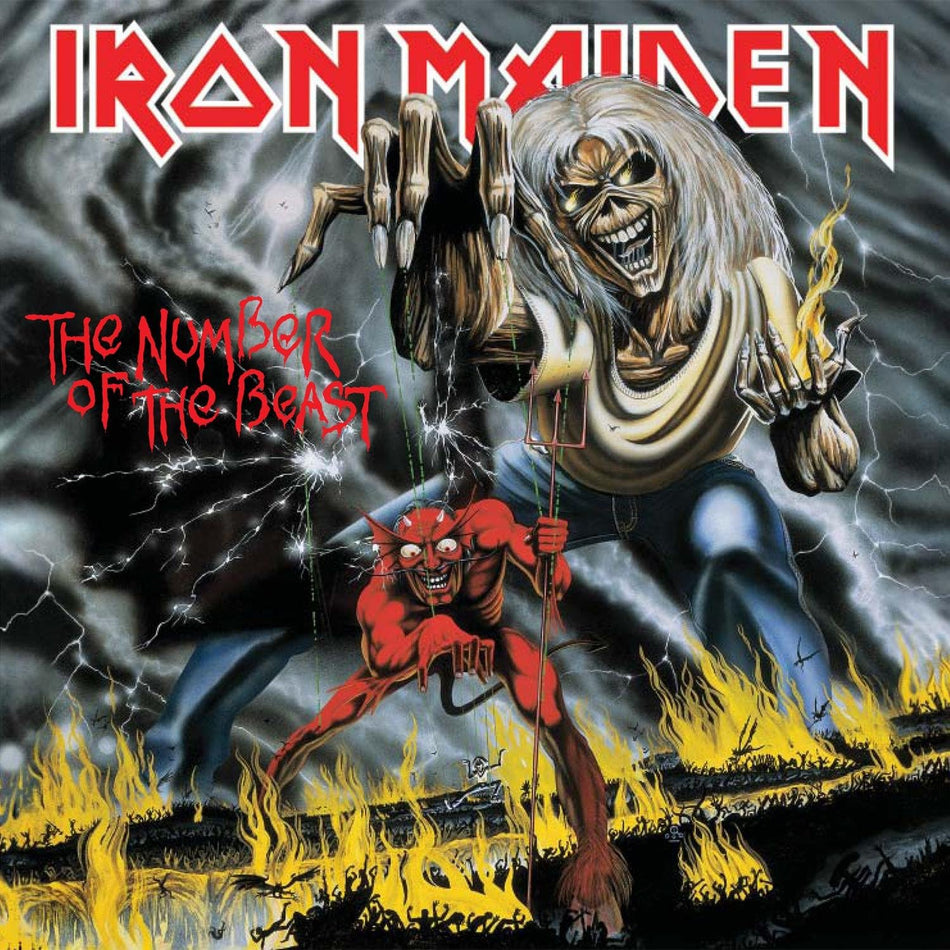 Iron Maiden - The Number of the Beast 2015 Remaster 180g LP album cover