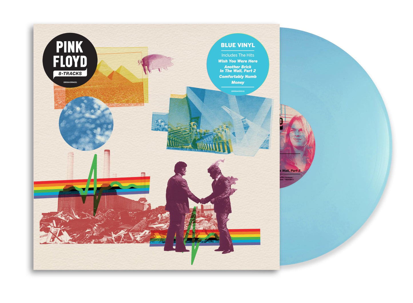 Pink Floyd - 8-Tracks Blue 180g LP album cover