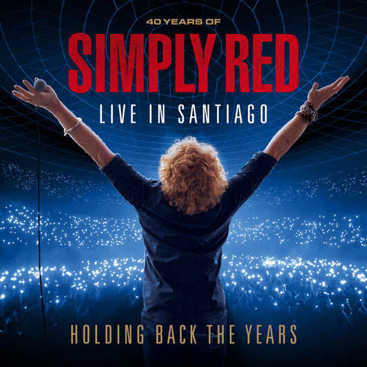 Simply Red - Holding Back the Years Live in Santiago 3LP album cover