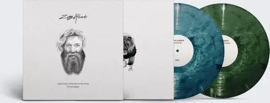Ziggy Alberts - Land and Sea x Four Feet in the Forest eco-mix 2LP vinyl album cover