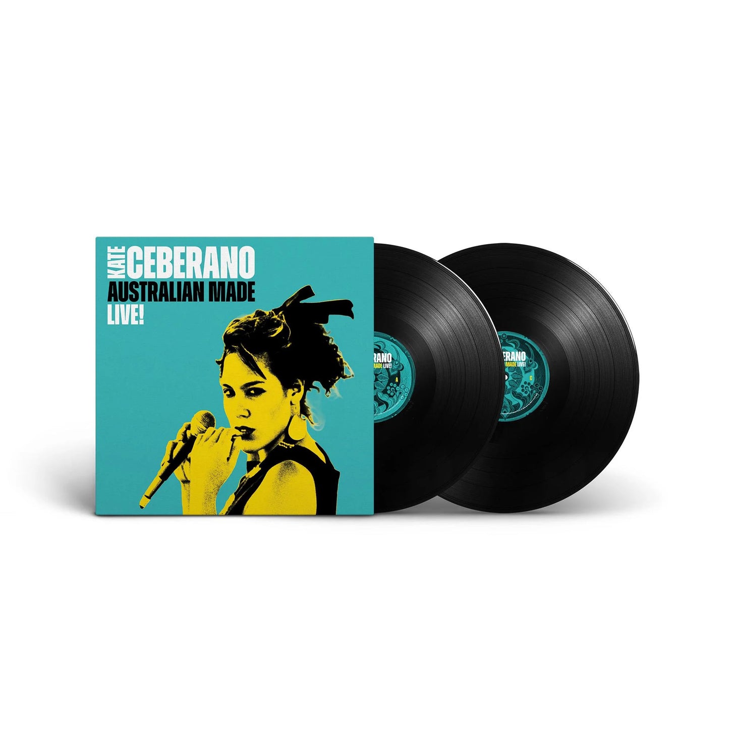Kate Ceberano - Australian Made Live 2LP Black Vinyl front sleeve