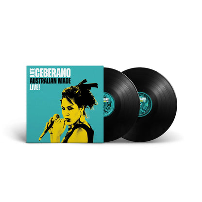 Kate Ceberano - Australian Made Live 2LP Black Vinyl front sleeve