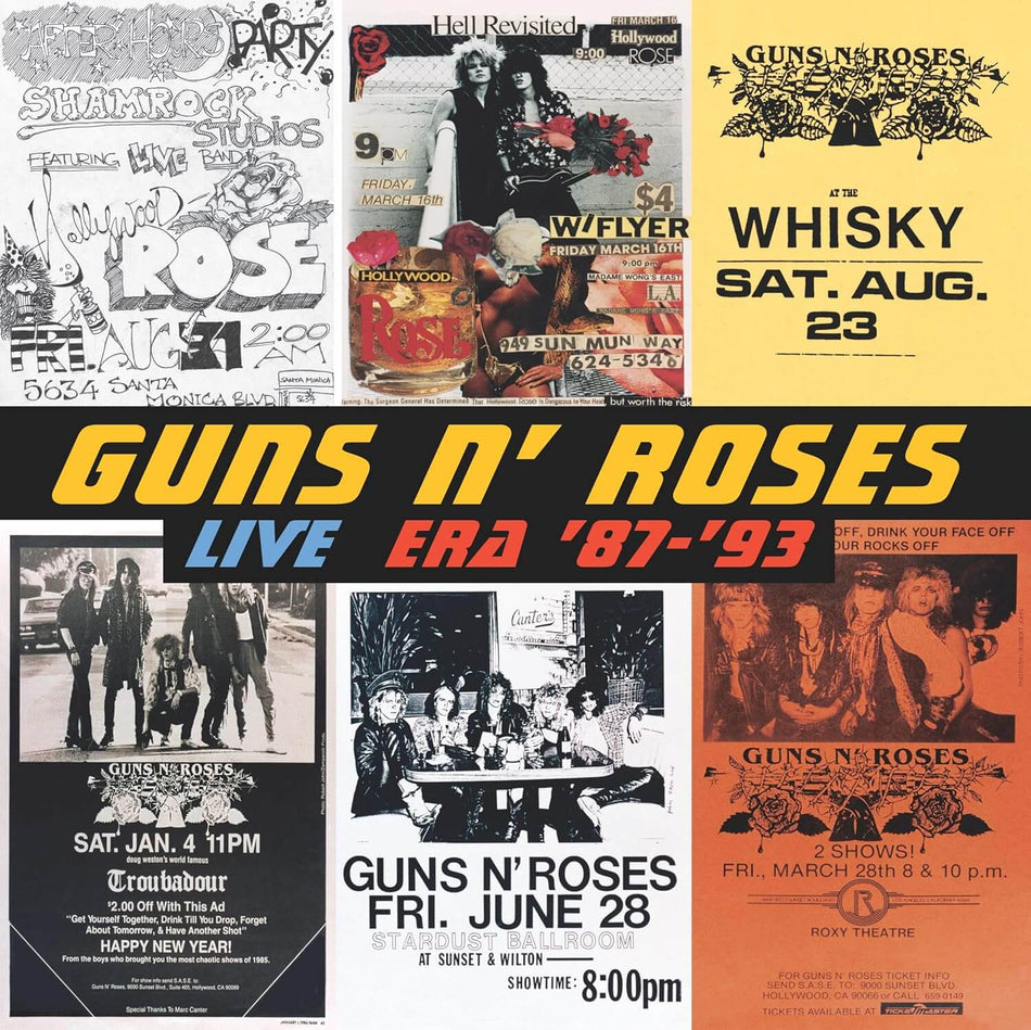 Guns N Roses - Live Era 87-93 gatefold interior