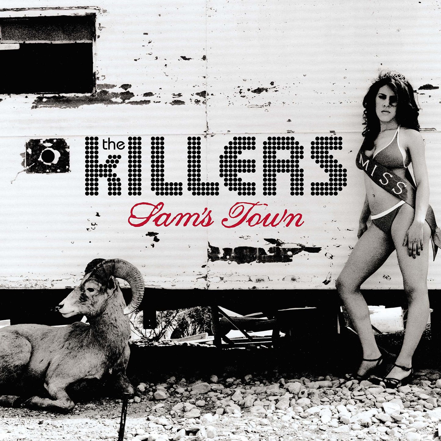 The Killers - Sam's Town 180g black vinyl LP album cover
