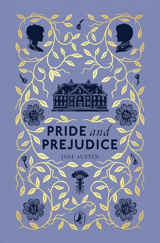 Pride and Prejudice by Jane Austen, Puffin Clothbound Classics hardback for young readers.