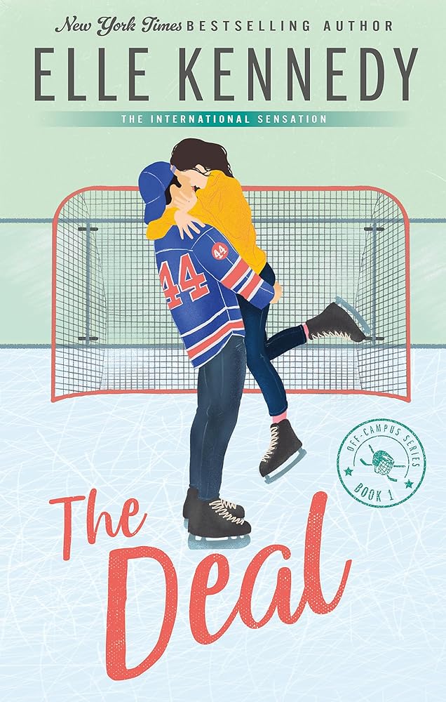 The Deal by Elle Kennedy, paperback sports romance novel.
