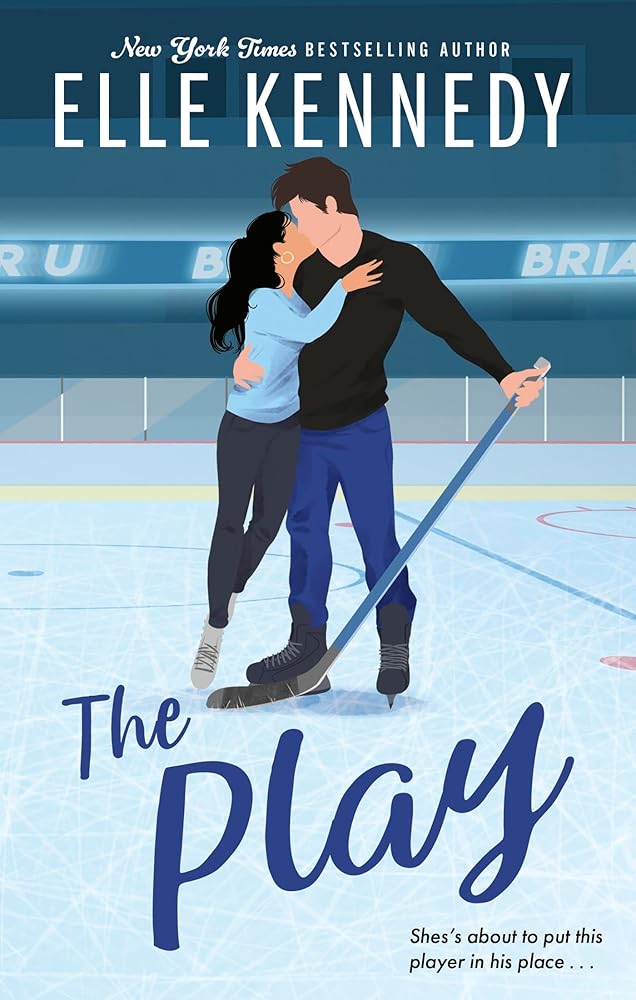 The Play by Elle Kennedy, paperback new adult sports romance novel.