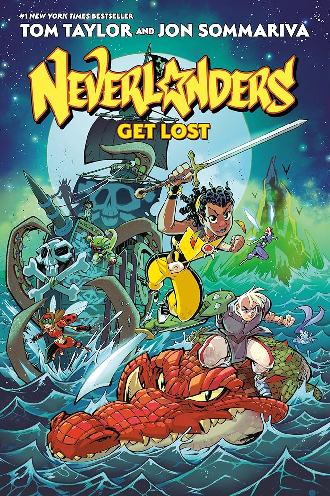 Neverlanders Get Lost Book 2 by Tom Taylor and Jon Sommariva, full-colour graphic novel.