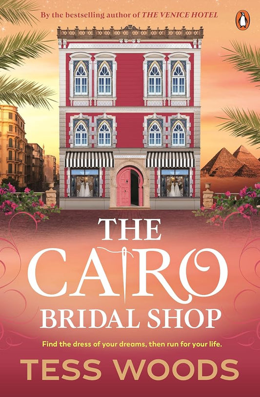 The Cairo Bridal Shop by Tess Woods, paperback book club fiction novel.